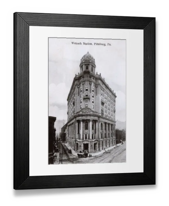 Framed Print : Wabash Station, Pittsburgh, Pennsylvania, USA Framed Print : Wabash Station, Pittsburgh, Pennsylvania, USA