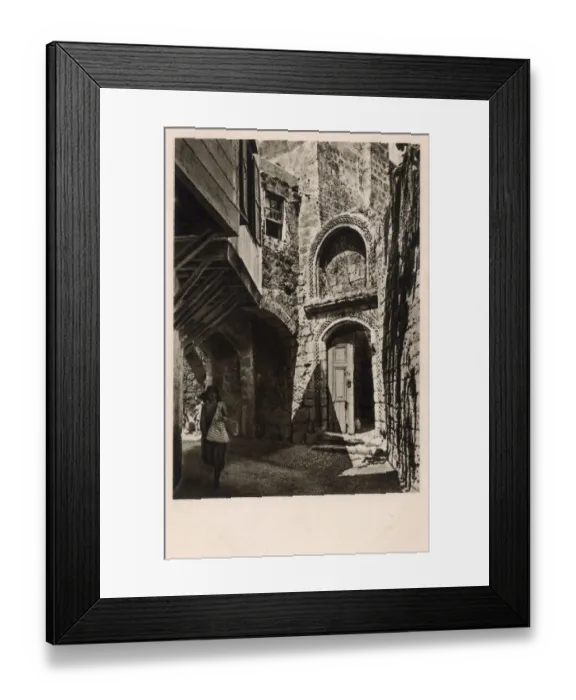 Framed Print : The Entrance to a Chivalric Church - Rhodes, Greece Framed Print : The Entrance to a Chivalric Church - Rhodes, Greece
