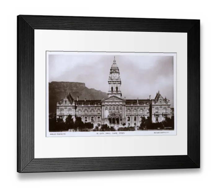 Framed Print : City Hall, Cape Town, South Africa Framed Print : City Hall, Cape Town, South Africa