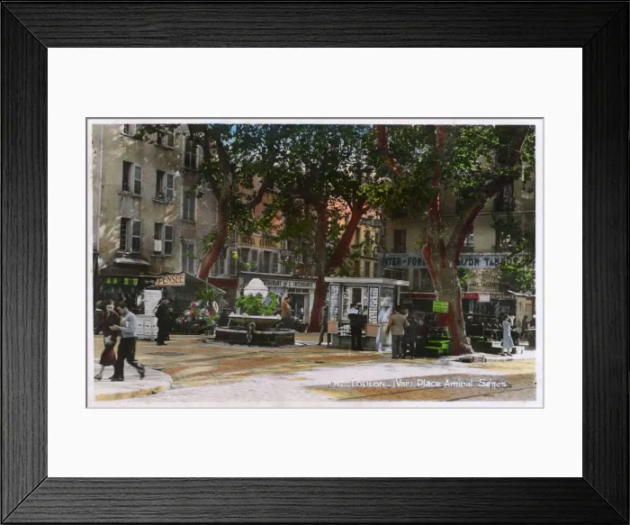 Framed Print : Place Amiral - Toulon Framed Print : Place Amiral - Toulon