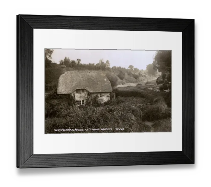Framed Print : Watercress Beds, Letcombe Bassett, Oxfordshire Framed Print : Watercress Beds, Letcombe Bassett, Oxfordshire