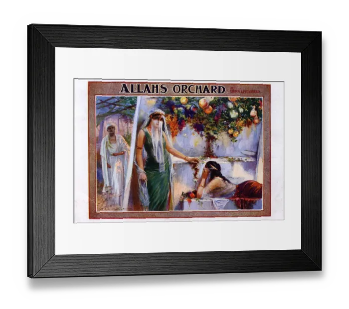 Framed Print : Allahs Orchard - performance at the Empire Theatre, Swindon Framed Print : Allahs Orchard - performance at the Empire Theatre, Swindon