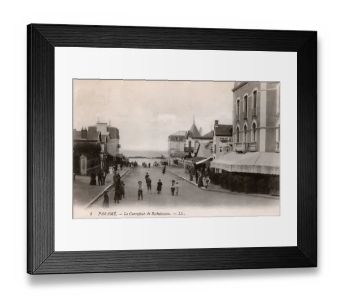 Framed Print : France - Parame - Le Carrefour de Rochebonne Framed Print : France - Parame - Le Carrefour de Rochebonne