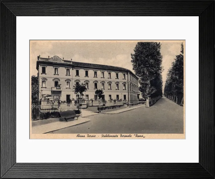 Framed Print : Abano Terme, Italy - The Roma Hydro Framed Print : Abano Terme, Italy - The Roma Hydro