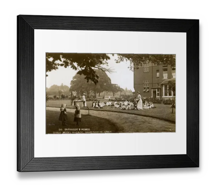 Framed Print : Dr Barnardos Homes, Girls Model Village, Barkingside Essex Framed Print : Dr Barnardos Homes, Girls Model Village, Barkingside Essex