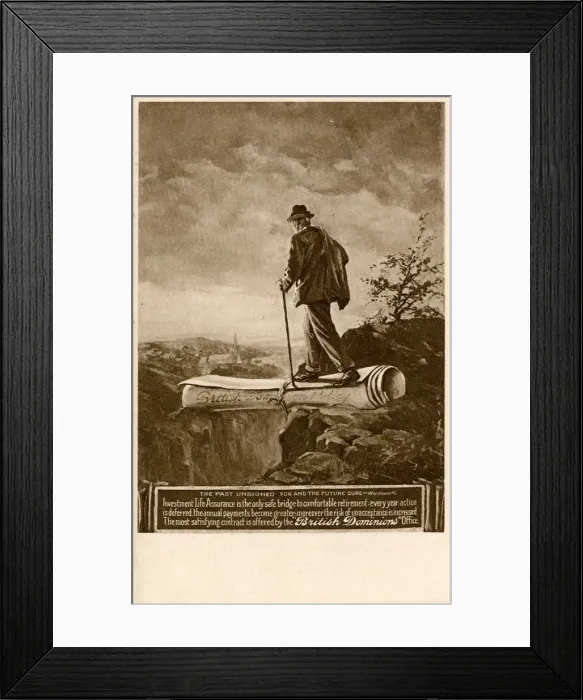 Framed Print : British Dominon - Investment Life Assurance Policy Advert Framed Print : British Dominon - Investment Life Assurance Policy Advert