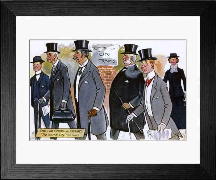 Framed Print : Popular Fiction Illustrated - The Eternal City Framed Print : Popular Fiction Illustrated - The Eternal City