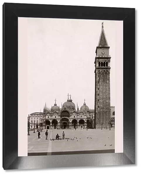 St. Marks Square - Venice - the Duomo and Campanile