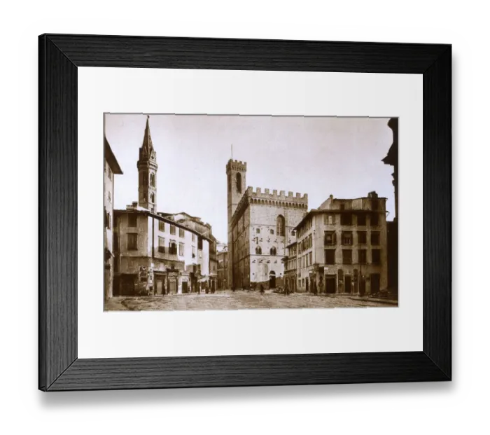 Framed Print : Florence, Italy - Palazzo Pretorio o de Podesta Framed Print : Florence, Italy - Palazzo Pretorio o de Podesta
