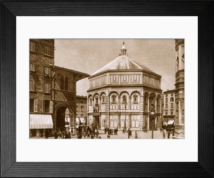 Framed Print : Florence, Italy - The Baptistry
