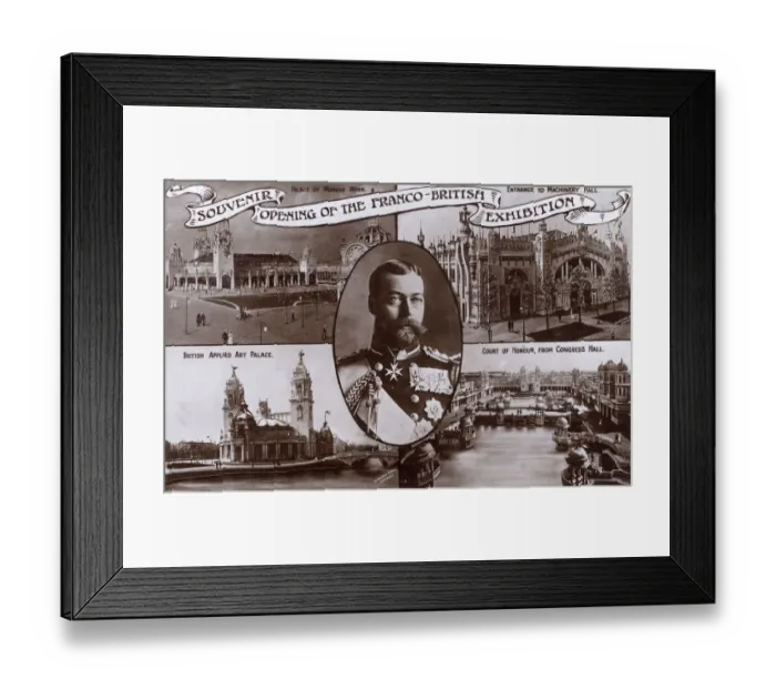 Framed Print : Opening of the Franco-British Exhibition - May 1908 Framed Print : Opening of the Franco-British Exhibition - May 1908