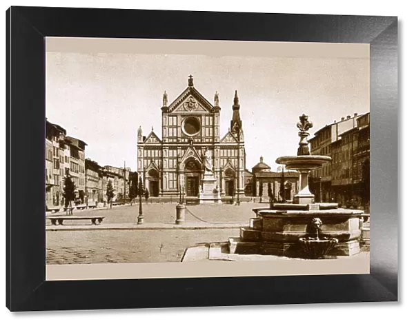 Florence, Tuscany, Italy - Piazza di S. Croce