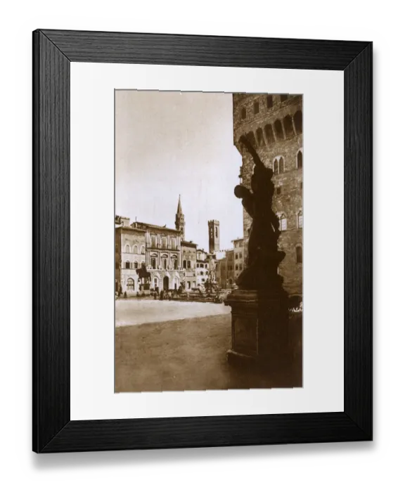 Framed Print : Florence, Tuscany, Italy - Piazza Signoria - Palazzo Vecchio Framed Print : Florence, Tuscany, Italy - Piazza Signoria - Palazzo Vecchio