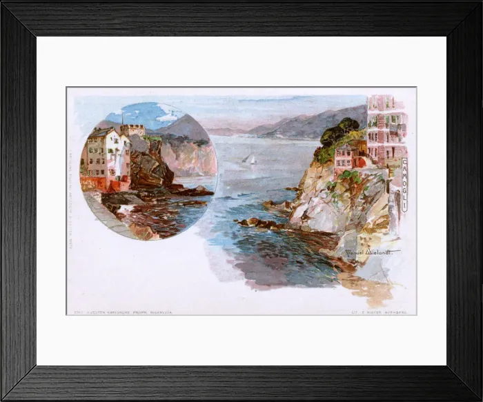 Framed Print : Camogli, Italy Framed Print : Camogli, Italy