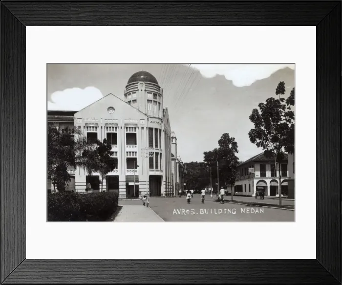 Framed Print : The Avros Building, Medan, Sumatra, North Indonesia Framed Print : The Avros Building, Medan, Sumatra, North Indonesia