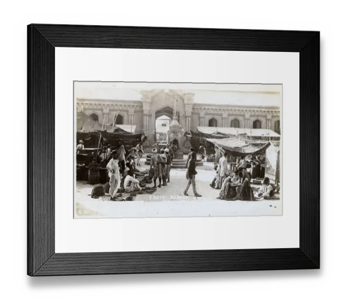 Framed Print : Fruit Bazaar, Karachi, Pakistan Framed Print : Fruit Bazaar, Karachi, Pakistan