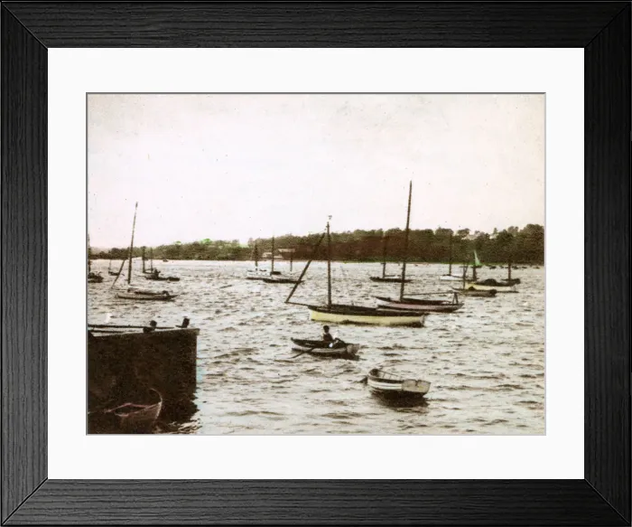 Framed Print : Bembridge, Isle of Wight, Hampshire - The Harbour