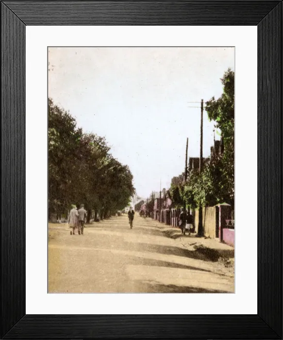 Framed Print : Bembridge, Isle of Wight, Hampshire - Foreland Road Framed Print : Bembridge, Isle of Wight, Hampshire - Foreland Road