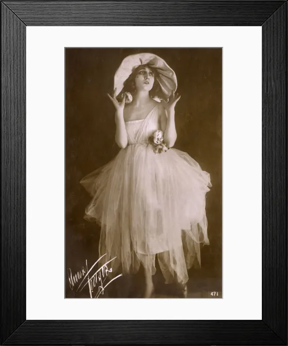 Framed Print : Anna Fougez - Italian actress and singer Framed Print : Anna Fougez - Italian actress and singer