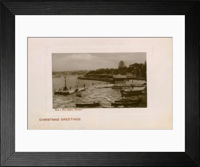 Framed Print : Man o War Steps, Sydney, Australia Framed Print : Man o War Steps, Sydney, Australia