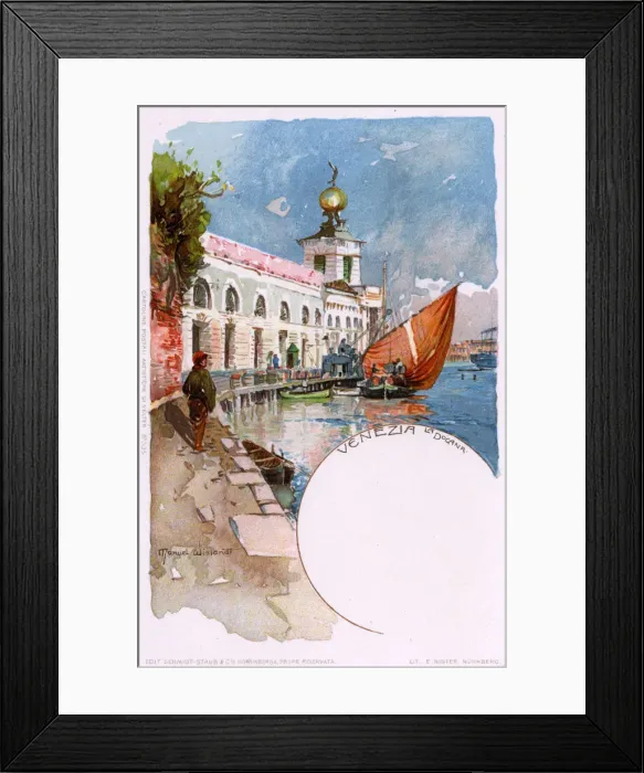Framed Print : Venice, Italy - Punta della Dogana Framed Print : Venice, Italy - Punta della Dogana