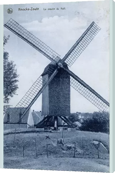 Kalf Windmill at Knocke-Zoute, Belgium