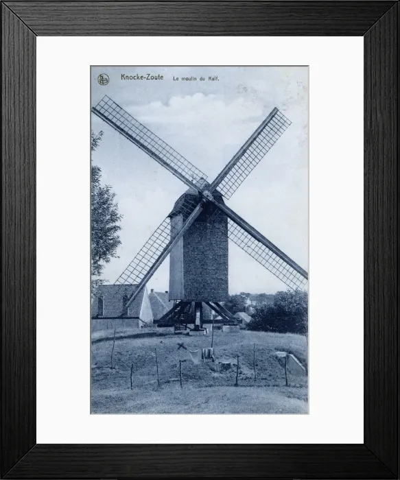 Framed Print : Kalf Windmill at Knocke-Zoute, Belgium Framed Print : Kalf Windmill at Knocke-Zoute, Belgium