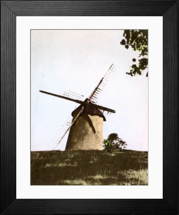 Framed Print : Bembridge, Isle of Wight, Hampshire - The Last Windmill Framed Print : Bembridge, Isle of Wight, Hampshire - The Last Windmill