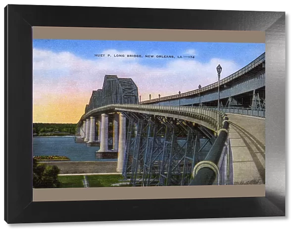 The Huey P. Long Bridge - New Orleans, Louisiana