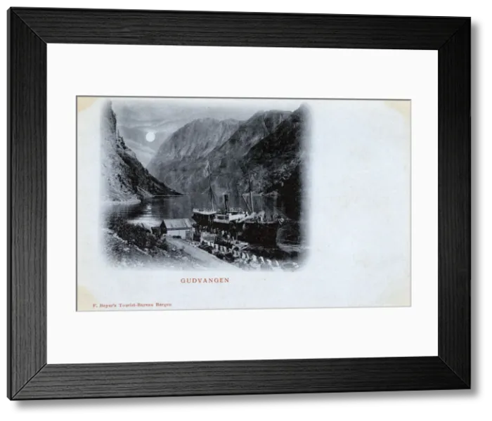 Framed Print : Gudvangen, Norway Framed Print : Gudvangen, Norway