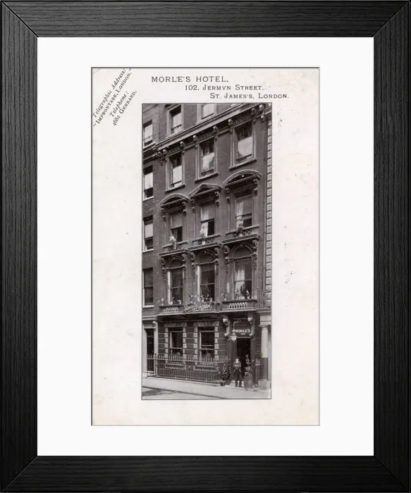 Framed Print : Morles Hotel - 102 Jermyn Street, St Jamess, London Framed Print : Morles Hotel - 102 Jermyn Street, St Jamess, London