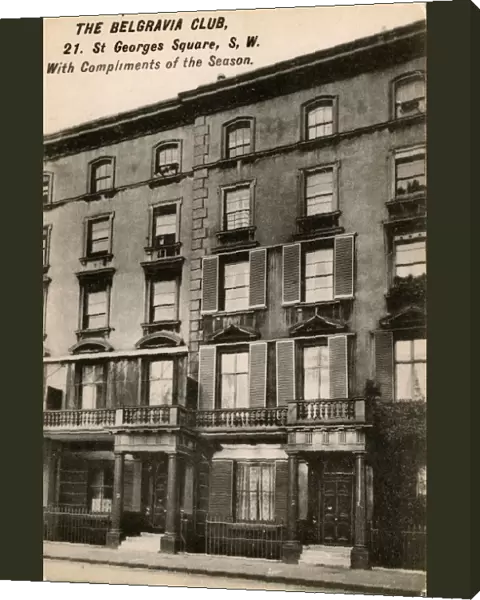 The Belgravia Club, 21 St Georges Square, Pimlico, London