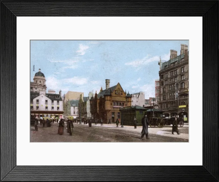 Framed Print : Glasgow, Scotland - St. Enochs Square Framed Print : Glasgow, Scotland - St. Enochs Square
