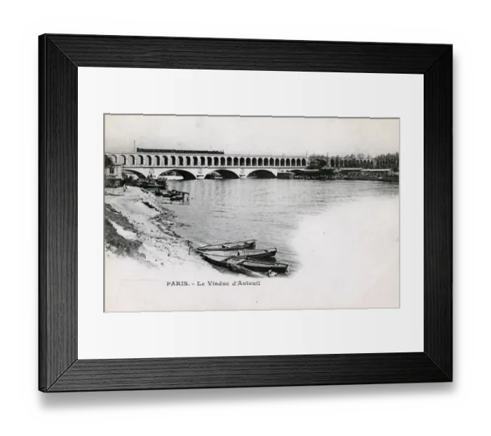 Framed Print : Paris, France - Viaduc d Auteuil Framed Print : Paris, France - Viaduc d Auteuil