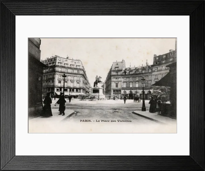 Framed Print : Paris, France - La Place des Victoires Framed Print : Paris, France - La Place des Victoires