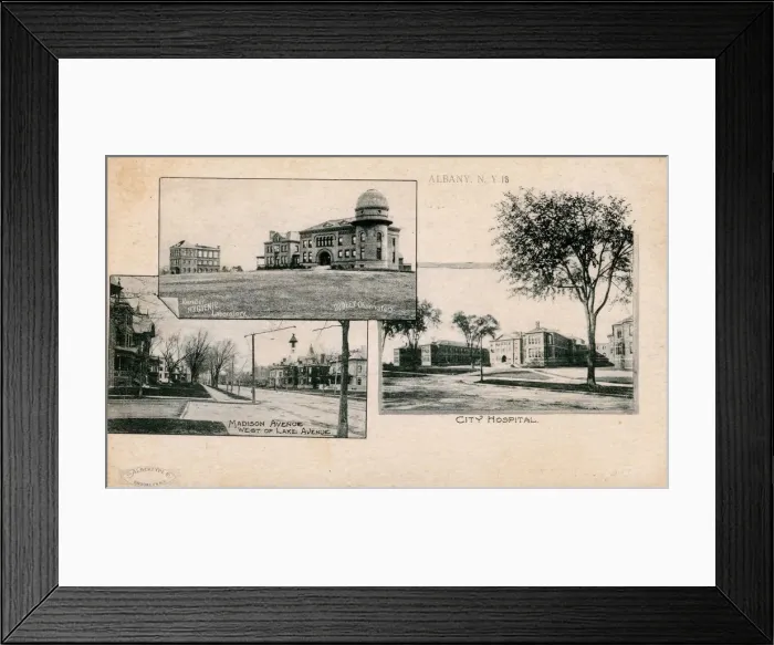 Framed Print : Scenes from Albany - NY, USA Framed Print : Scenes from Albany - NY, USA