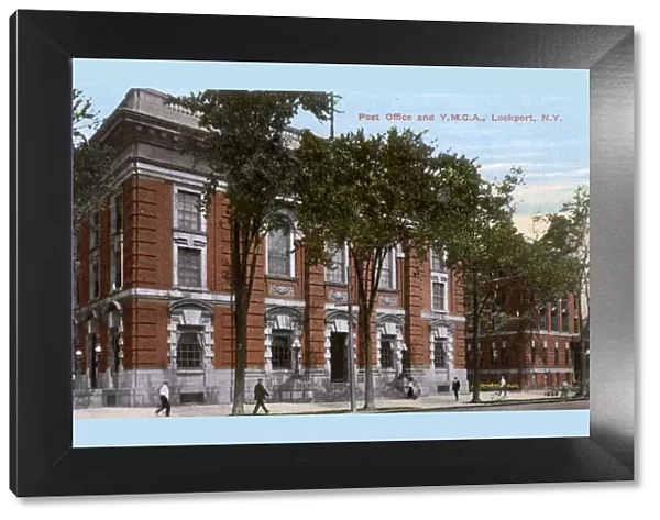 Lockport, Niagara County, New York, USA - Post Office, YMCA