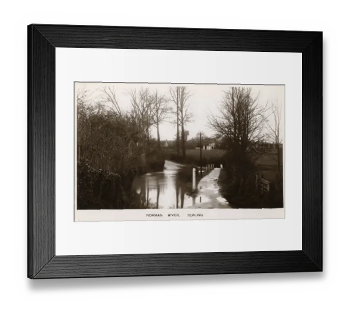 Framed Print : Terling, Essex - Norman River Framed Print : Terling, Essex - Norman River