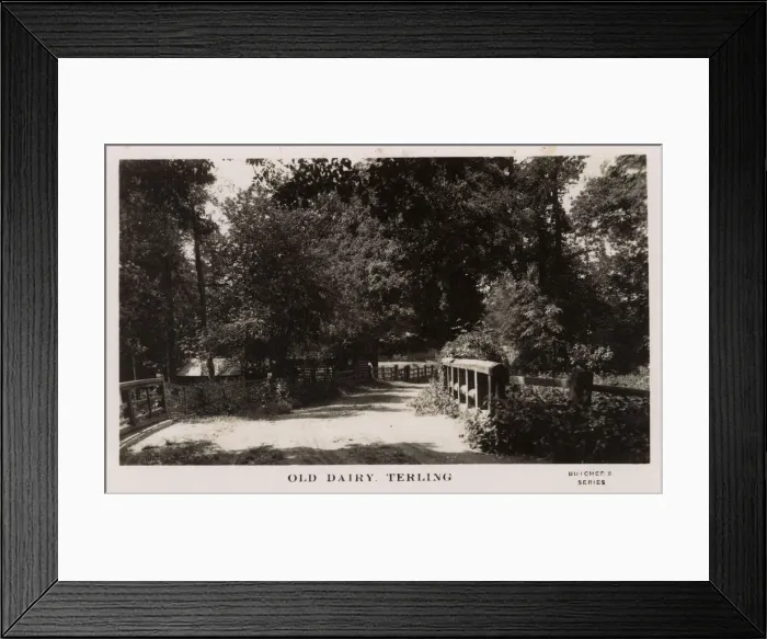 Framed Print : Terling, Essex - Old Dairy Bridge Framed Print : Terling, Essex - Old Dairy Bridge