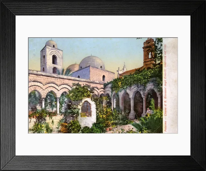 Framed Print : Palermo, Italy - Chiesa di S. Giovanni degli Eremili Framed Print : Palermo, Italy - Chiesa di S. Giovanni degli Eremili