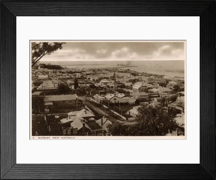 Framed Print : Australia - Bunbury, Western Australia Framed Print : Australia - Bunbury, Western Australia