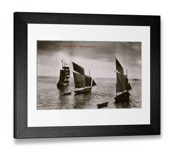 Framed Print : Granville, Normandy, France Framed Print : Granville, Normandy, France