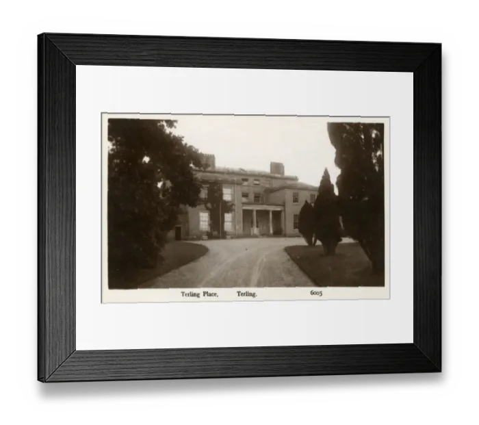 Framed Print : Terling, Essex, Terling Place, family seat of Baron Rayleigh Framed Print : Terling, Essex, Terling Place, family seat of Baron Rayleigh