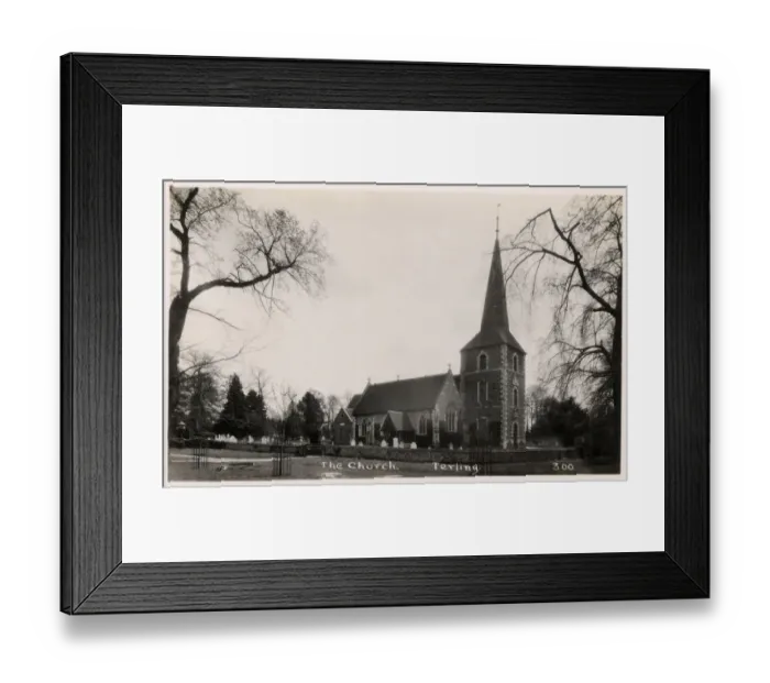 Framed Print : Terling, Essex - Terling Church - Exterior Framed Print : Terling, Essex - Terling Church - Exterior