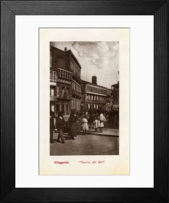 Framed Print : Vilagarcia de Arousa, Pontevedra, Galicia - Puerta de Sol Framed Print : Vilagarcia de Arousa, Pontevedra, Galicia - Puerta de Sol