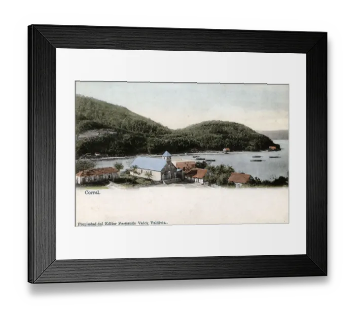 Framed Print : Corral - Chile Framed Print : Corral - Chile