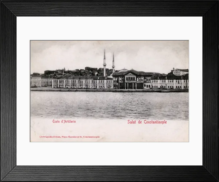 Framed Print : The Artillery School - Istanbul, Turkey, View from Bosphorus Framed Print : The Artillery School - Istanbul, Turkey, View from Bosphorus