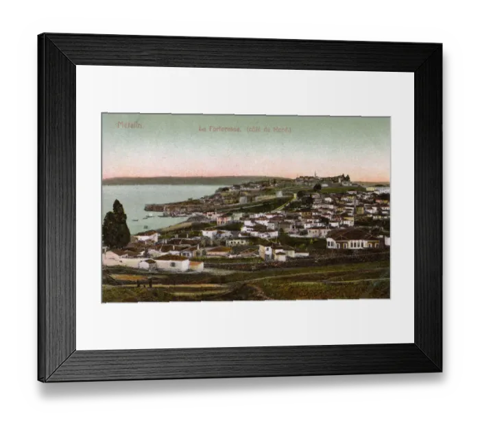 Framed Print : Mytilene, Greek Island of Lesbos - North Coast Fortress Framed Print : Mytilene, Greek Island of Lesbos - North Coast Fortress