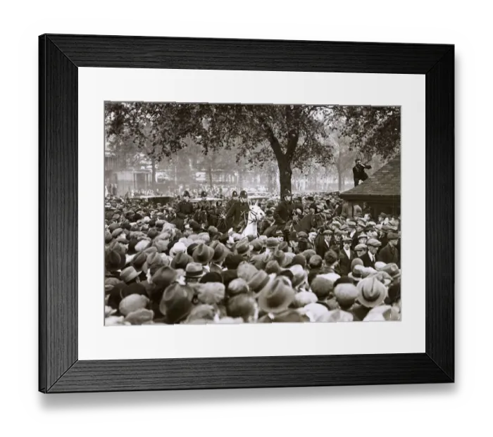 Framed Print : March of Unemployed Men and Women - Demo in Hyde Park Framed Print : March of Unemployed Men and Women - Demo in Hyde Park