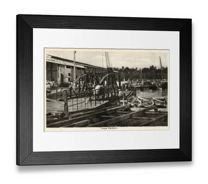 Framed Print : Harbour Scene - Tanzania, East Africa Framed Print : Harbour Scene - Tanzania, East Africa